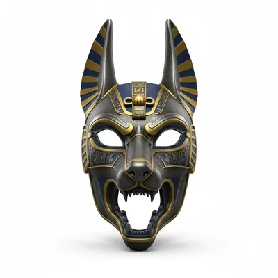 Mặt nạ Vua Anubis Ai Cập - Cosplay, trang phục có thể đeo