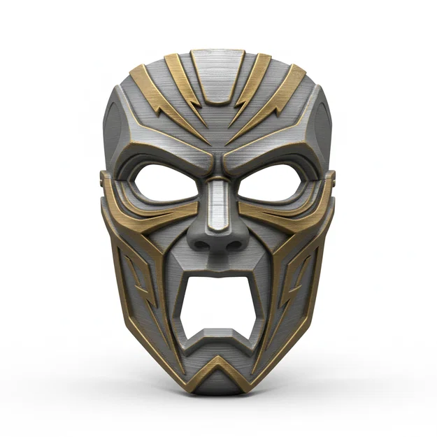 Mặt nạ Storm King Gladiator, cosplay, đeo được, trang phục, mũ bảo hiểm - Image 1
