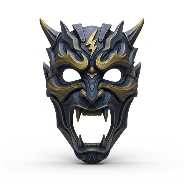 Thunder Beast Emperor, mặt nạ cosplay, trang phục có thể đeo được - Image 1