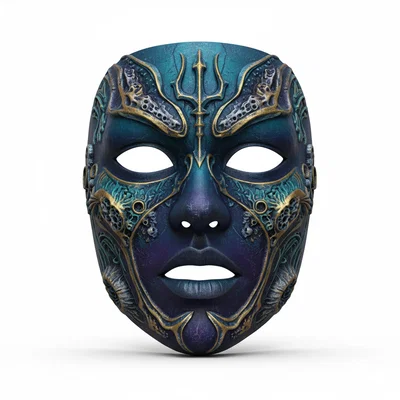 Ocean Abyss Monarch, Mặt Nạ Cosplay Độc Đáo, Có Thể Đeo Được