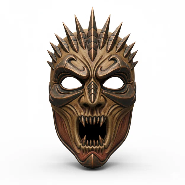 Mặt nạ Desert Scorpion King - Phụ kiện Cosplay đeo được - Image 1