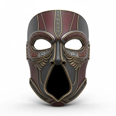 Black Panther Assassin – Mặt nạ cosplay đeo được (helmet/face mask)