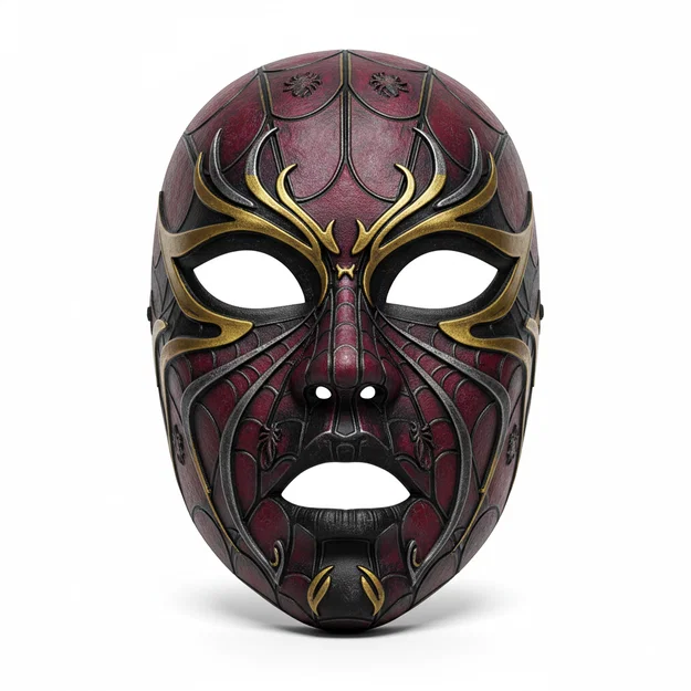 Spider Queen Empress – Mặt nạ cosplay đội được (face/helmet costume) - Image 1
