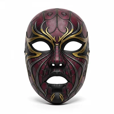 Spider Queen Empress – Mặt nạ cosplay đội được (face/helmet costume)
