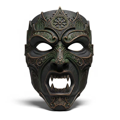 Mặt nạ Gargoyle Nhà thờ Gothic (Cosplay, Wearable, Costume, Face Helmet)