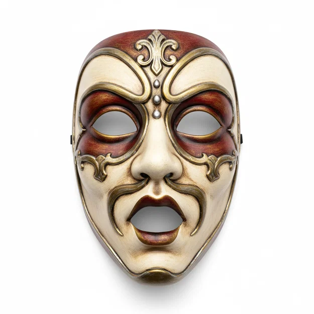 Mặt nạ Royal Opera Phantom – cosplay đeo được, costume, face helmet - Image 1