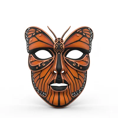 Butterfly Spirit Monarch – Mặt nạ cosplay đeo được (mask/helmet)