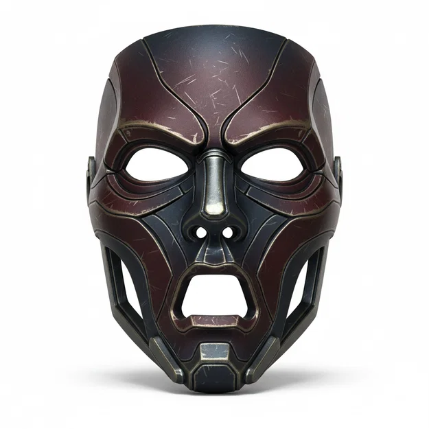 Mặt nạ Android Phantom Assassin cosplay đeo được (helmet/face mask) - Image 1