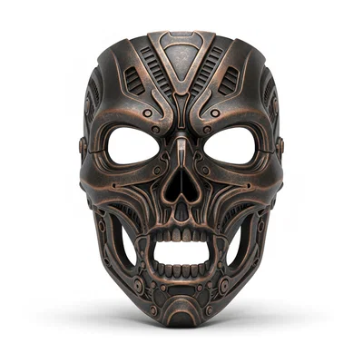 Mặt nạ Bio Mechanical Reaper cosplay đeo được – helmet/face mask costume