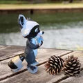 Mô hình gấu mèo Trash Panda đáng yêu - File in 3D độc đáo - Thumbnail 3