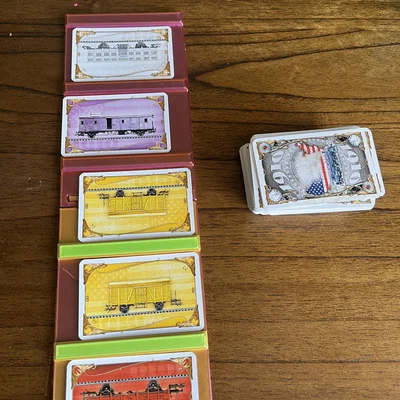 Khay Đựng Thẻ Bài Ticket To Ride (5 Ngăn) - Phụ Kiện Board Game Tiện Lợi