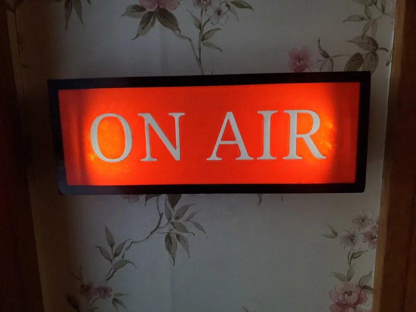 Hộp đèn “ON AIR” (Light Box) – Không cần AMS - Image 1