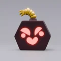 Mô hình 3D Bomb Fruit (Blox Fruits) cực chất cho người chơi - Thumbnail 1