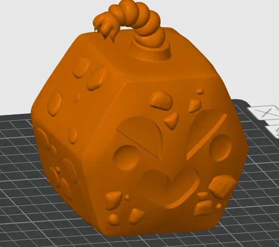 Mô hình 3D Bomb Fruit (Blox Fruits) cực chất cho người chơi - Image 2