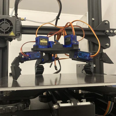 Mô hình robot mini tự lắp ráp học lập trình MicroPython