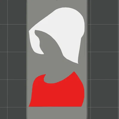 Móc khóa còi báo động The Handmaid (Safety Whistle) độc đáo