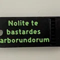 Móc khóa còi báo động The Handmaid (Safety Whistle) độc đáo - Thumbnail 4