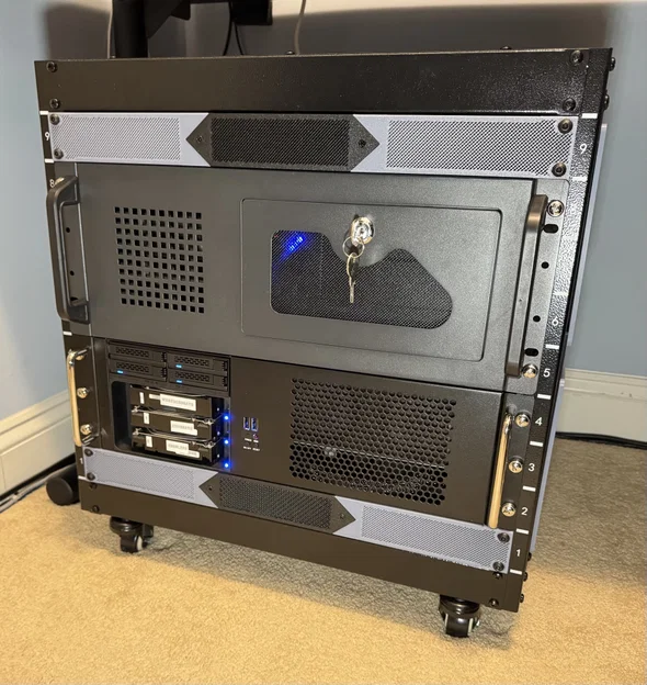Tấm che rack server/studio 19 inch 1U (Cover Plate) - Image 1