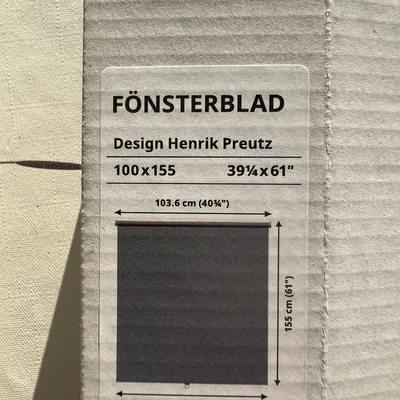Bracket gắn rèm cuốn IKEA Fonsterblad (in 3D)