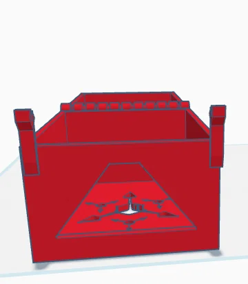 Hộp đựng bài MTG chủ đề Absolute Solver (Murder Drones) in 3D - Image 2