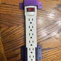 Giá treo ổ cắm điện Harbor Freight 6 cổng in 3D gọn gàng - Thumbnail 1