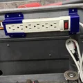 Giá treo ổ cắm điện Harbor Freight 6 cổng in 3D gọn gàng - Thumbnail 2