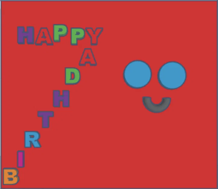 Mô hình trang trí Happy Birthday in 3D đẹp mắt làm quà tặng - Image 1