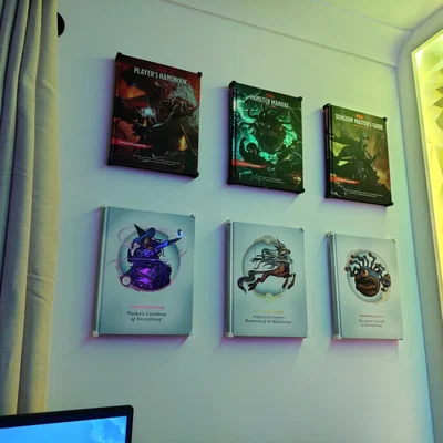 Giá treo tường trưng bày sách D&D (D&D Book Holder Wall-Mount)