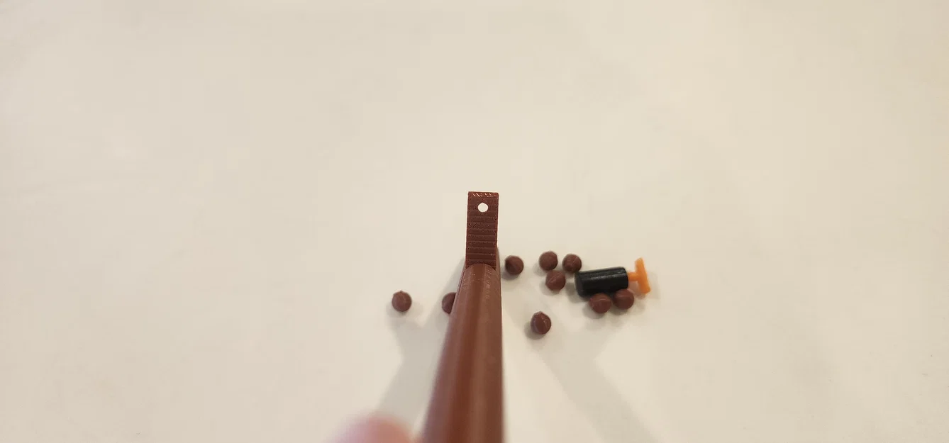 Pea Shooter – Đồ chơi bắn hạt in 3D mini - Image 3
