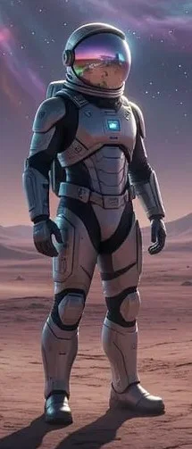 Mô hình 3D phi hành gia Martian Explorer đầy chi tiết - Image 1
