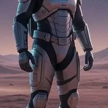 Mô hình 3D phi hành gia Martian Explorer đầy chi tiết