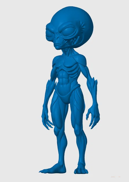 Mô hình in 3D người ngoài hành tinh Alien cực chi tiết và sắc nét - Image 2