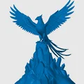 Mô hình 3D Phượng hoàng Pha lê Crystalline Phoenix tinh xảo - Thumbnail 2