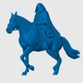 Mô hình 3D Dustbound Rider - Kỵ sĩ bí ẩn cưỡi ngựa cực chất - Thumbnail 2