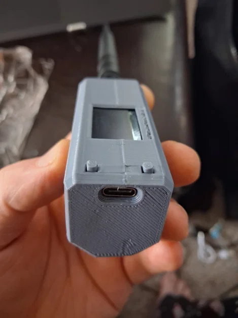 Nút bấm thay thế cho vỏ Heltec V4 18650 Meshtastic (Tự thiết kế) - Image 1