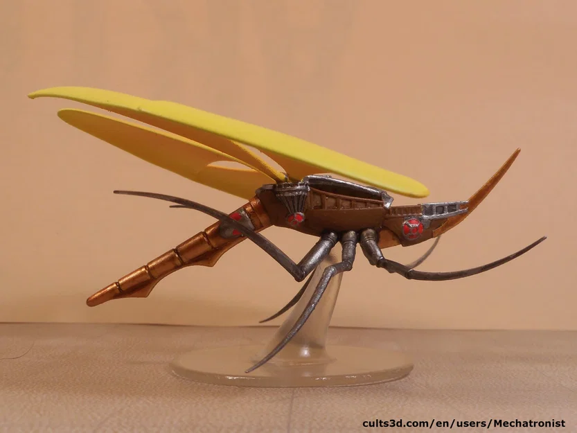 Miniature Tàu Wasp Ship Spelljammer từ DnD - Image 2