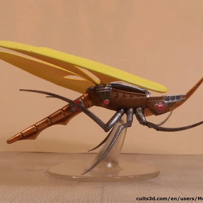 Miniature Tàu Wasp Ship Spelljammer từ DnD