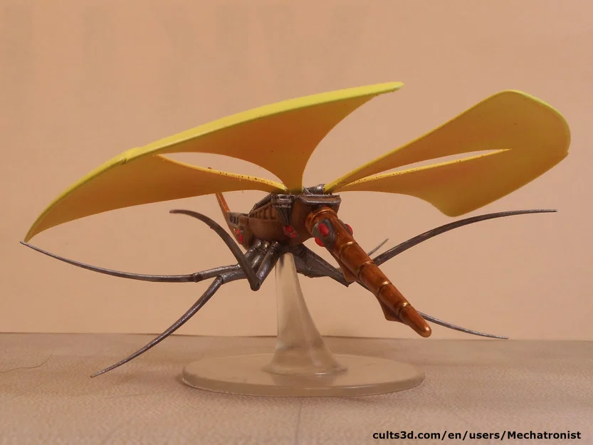Miniature Tàu Wasp Ship Spelljammer từ DnD - Image 4