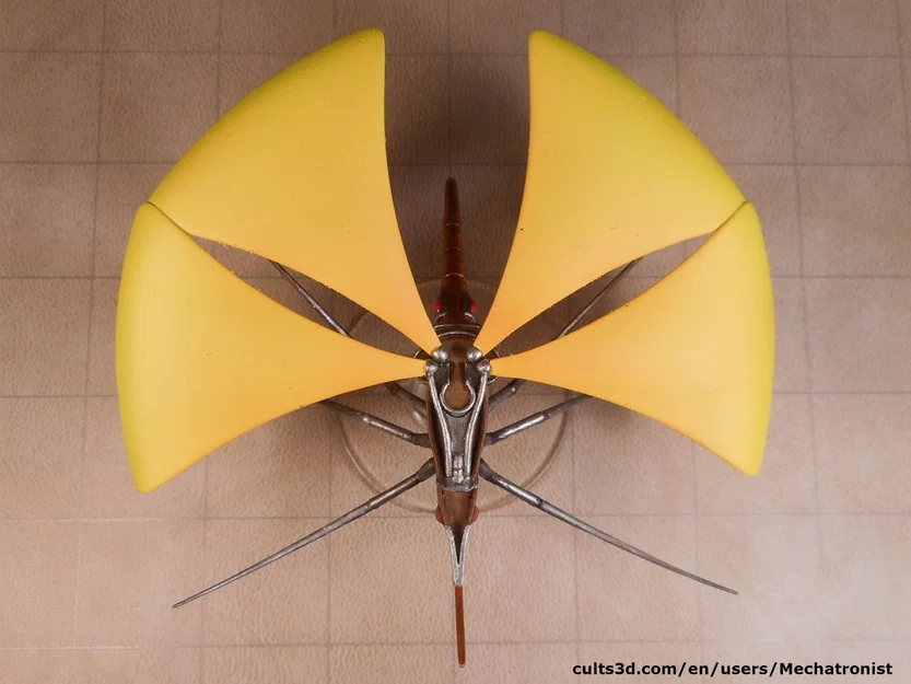 Miniature Tàu Wasp Ship Spelljammer từ DnD - Image 5