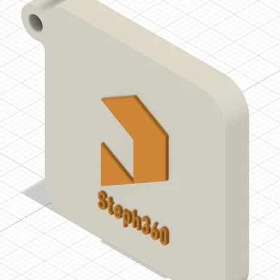 Móc khóa/Tag NFC trống 5mm (Blank 5mm NFC Keychain / Tag)