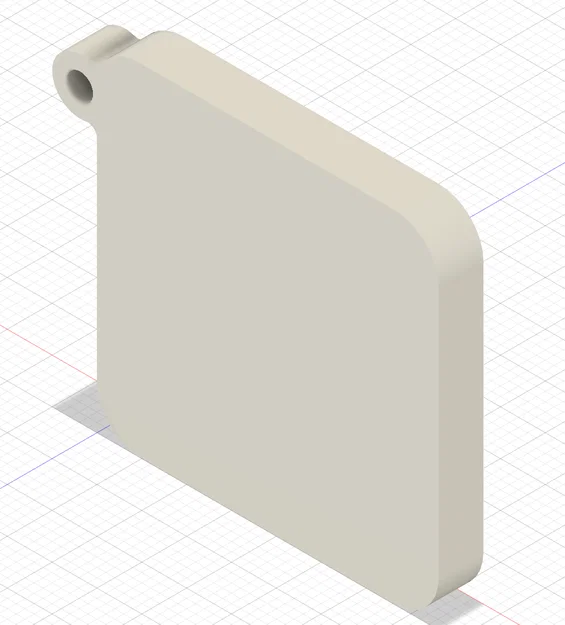 Móc khóa/Tag NFC trống 5mm (Blank 5mm NFC Keychain / Tag) - Image 2