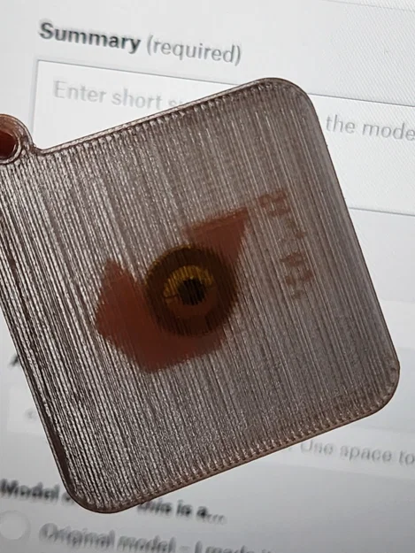 Móc khóa/Tag NFC trống 5mm (Blank 5mm NFC Keychain / Tag) - Image 5
