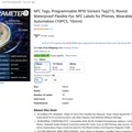 Móc khóa/Tag NFC trống 5mm (Blank 5mm NFC Keychain / Tag) - Thumbnail 7
