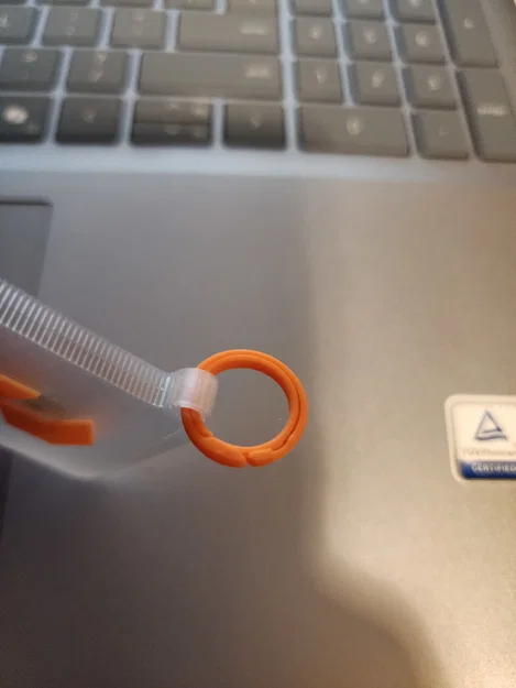 Vòng móc khóa mini (Split Key Ring) thiết kế nhỏ gọn - Image 1