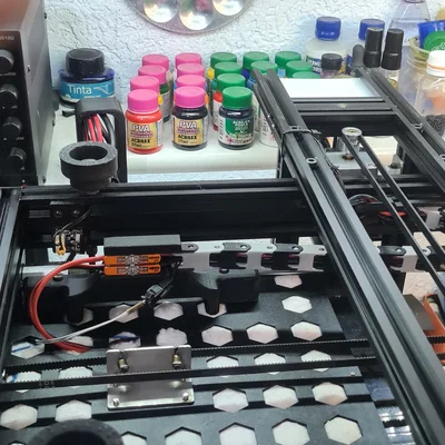 Corrente de Arrasto + Suportes (Xích dẫn cáp + Giá đỡ)