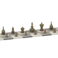 Courier Chess – Bộ quân cờ cho biến thể Courier Chess - Thumbnail 1