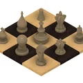 Courier Chess – Bộ quân cờ cho biến thể Courier Chess - Thumbnail 2