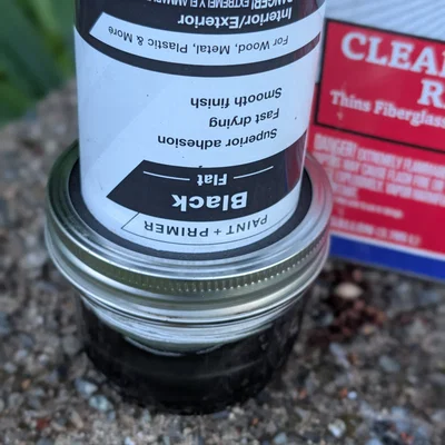 Vòng chống bay hơi acetone vệ sinh tắc lon sơn xịt cho hũ Mason