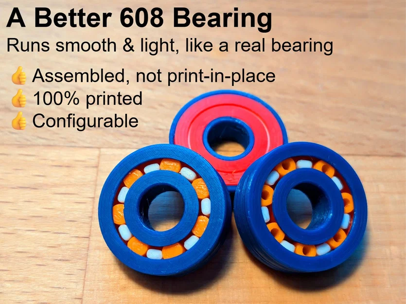 608 Bearing Tối Ưu Hơn (A Better 608 Bearing) - Image 1