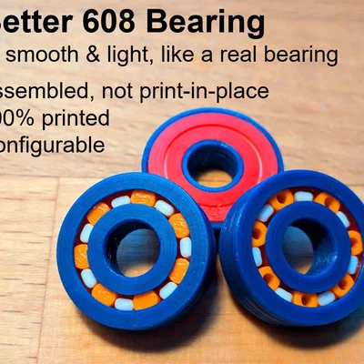 608 Bearing Tối Ưu Hơn (A Better 608 Bearing)